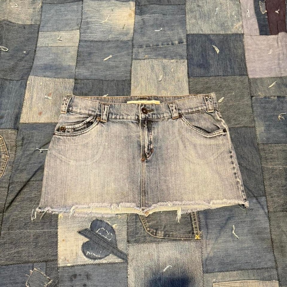Mossimo blue denim‎ mini skirt